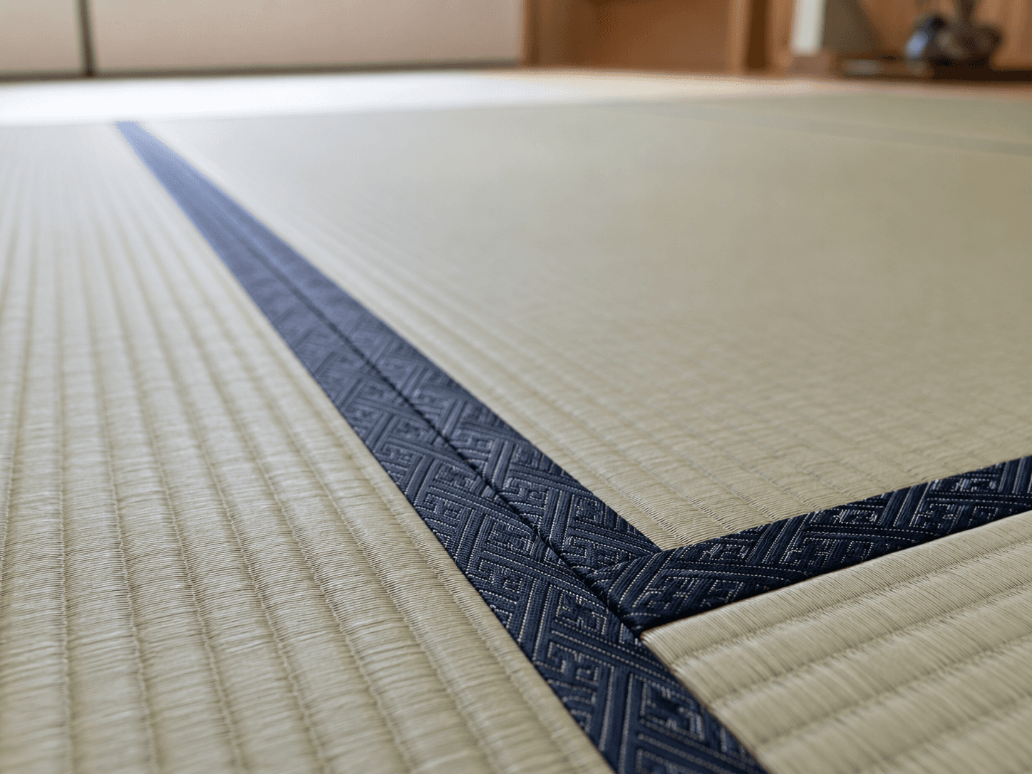 庭に面した趣ある和室の畳表替え施工例